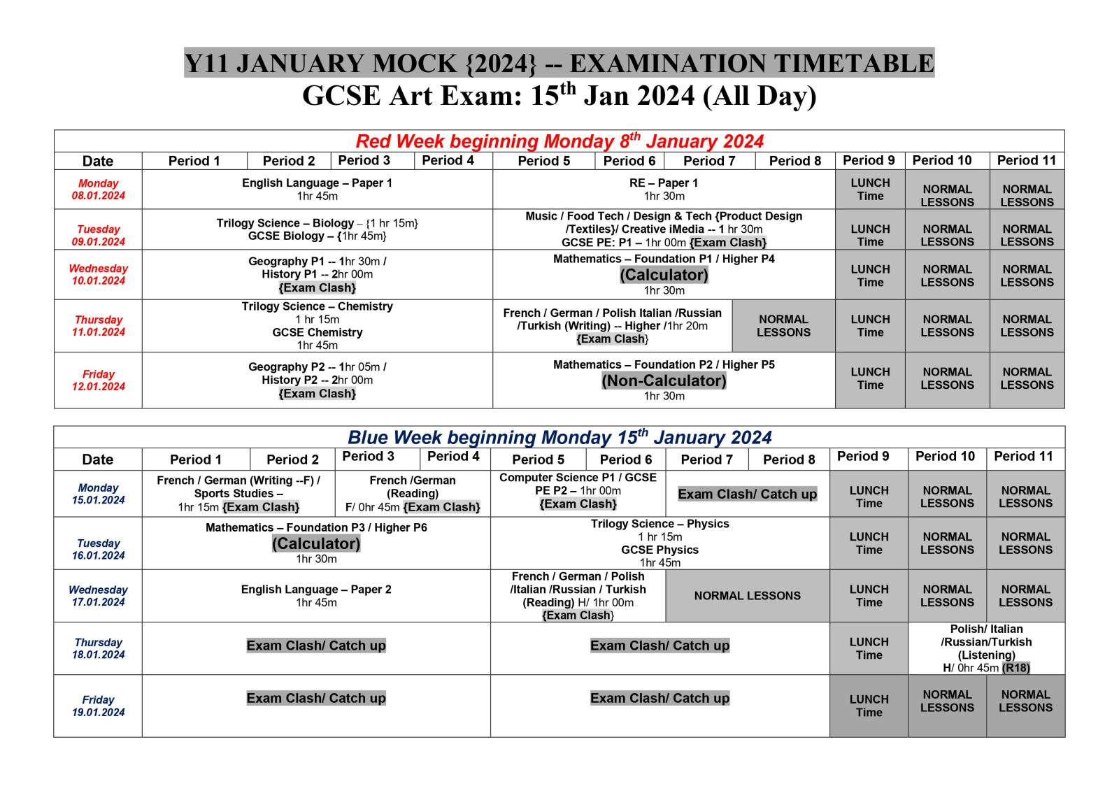 Key Dates St Thomas More Roman Catholic College